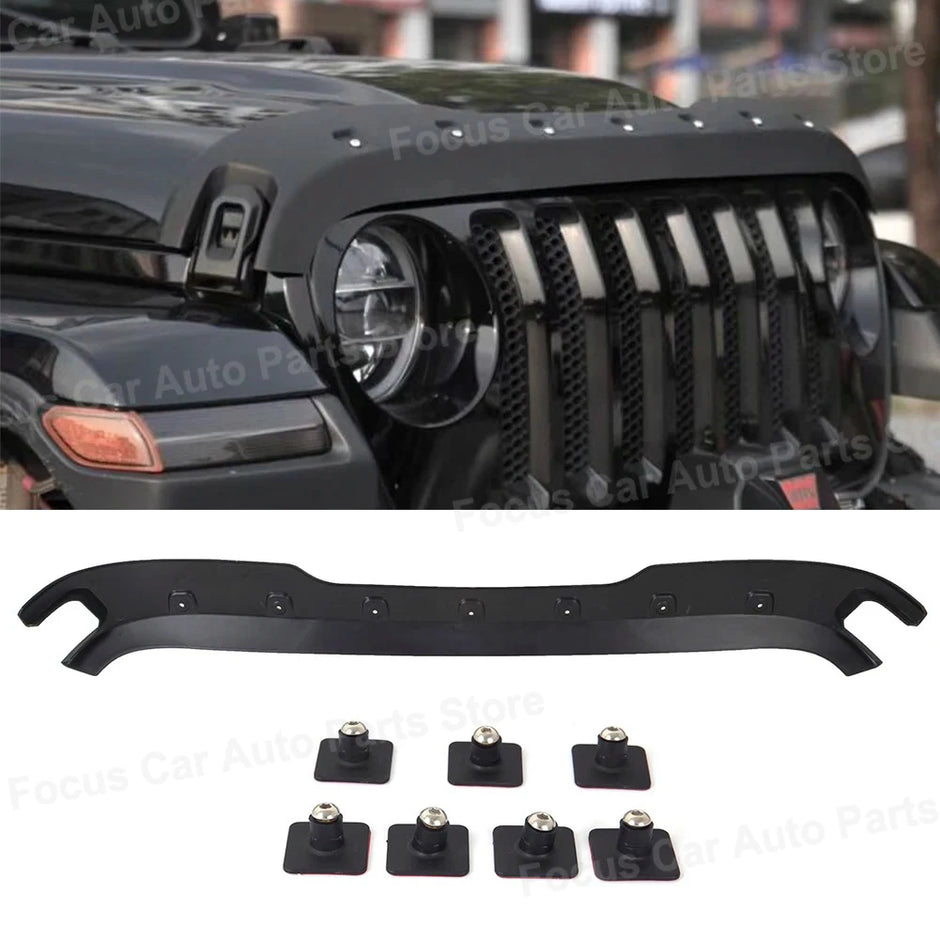 Stone Guard Matte Black  (Jeep Gladiator Wrangler JL 2018 - 2020 )