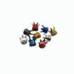 4 PCS Crown Wheel Valve Covers