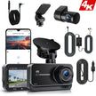 4K Dash Cam Black Box 24H Parking Mode Recorder