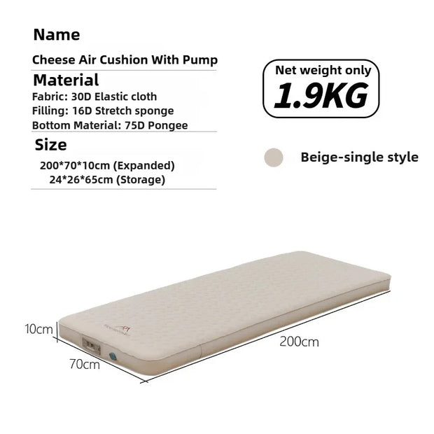 MOUNTAINHIKER Self-Inflating Camping Mattress – Single & Double