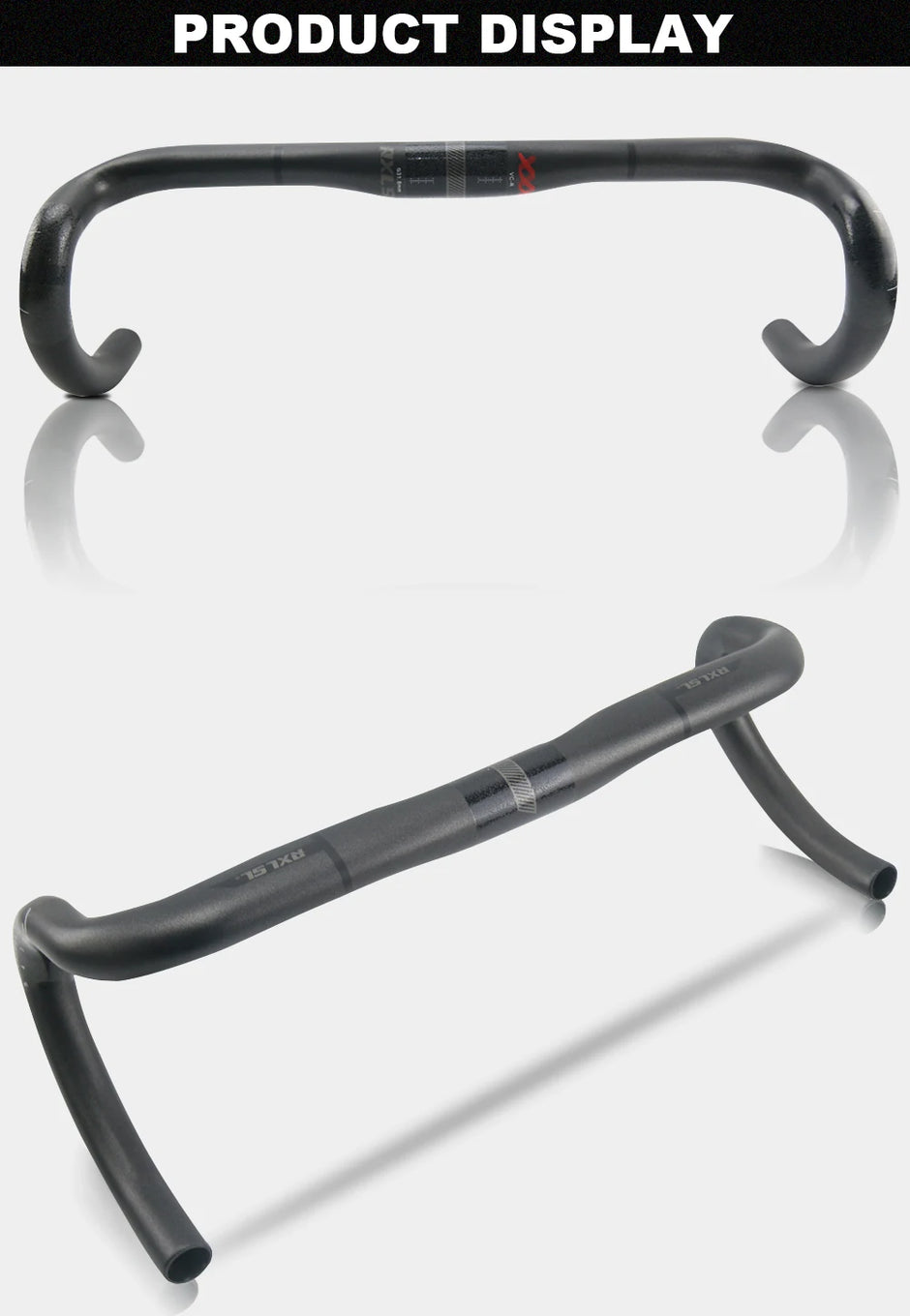 RXL SL Carbon Drop Bar Road Bike Handlebar – 31.8mm, 380–440mm