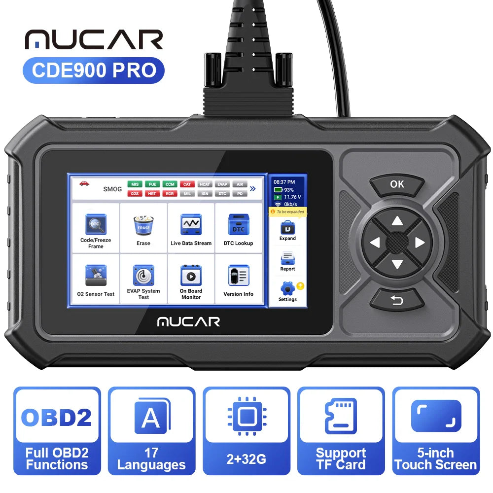 MUCAR PRO OBD2 Auto Diagnostic Tool car Scanner