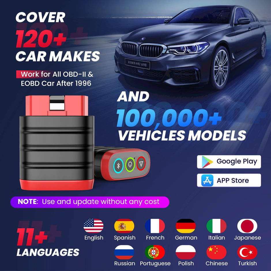 THINKCAR Mini Bluetooth OBD2 Scanner Diagnostic Tool