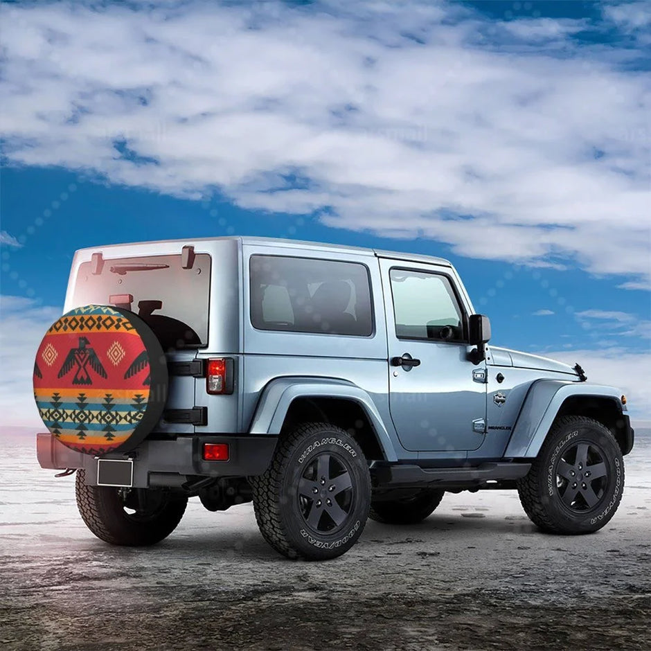 Aztec Car Tire Cover