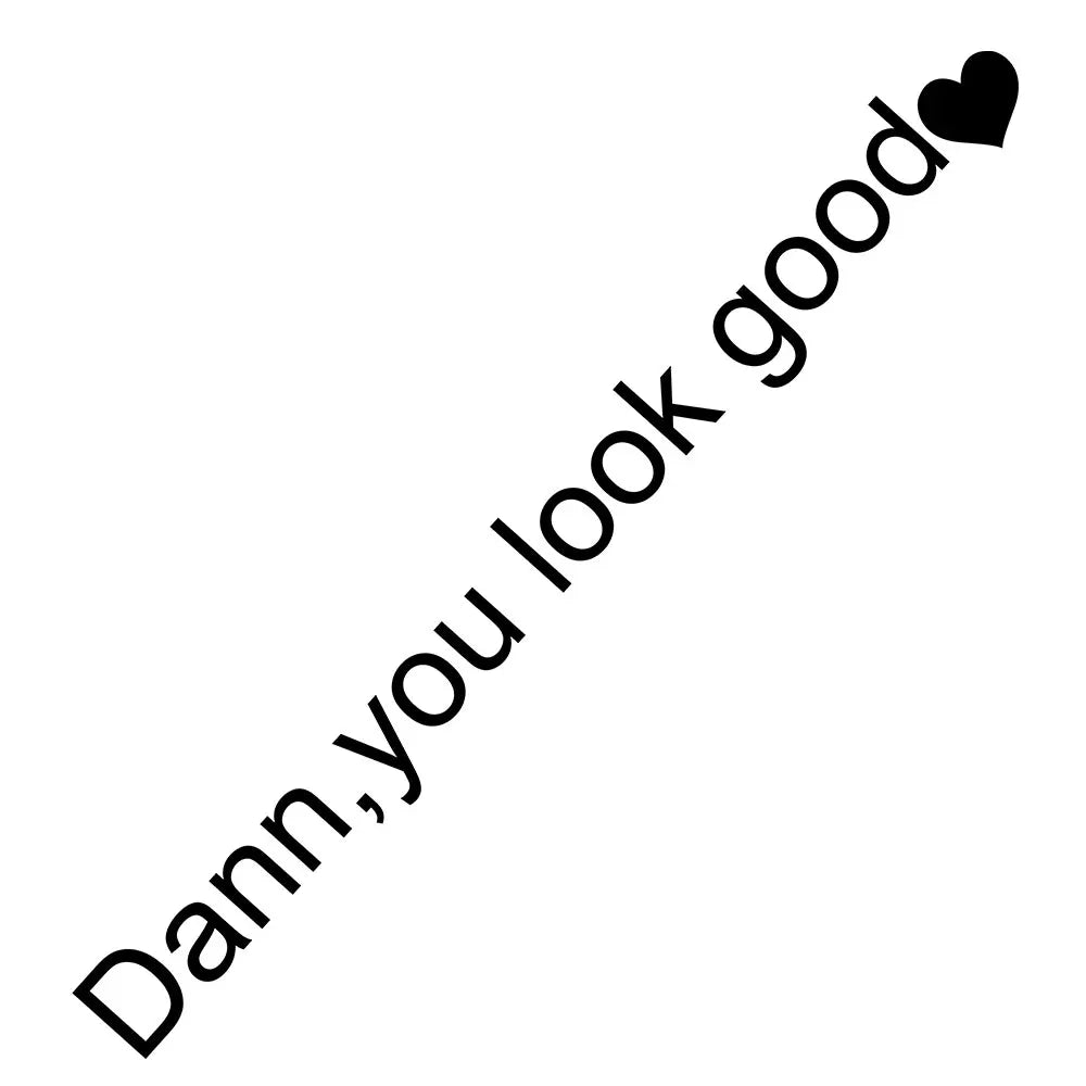 Dann You Look Good Decoration Rear View Mirror