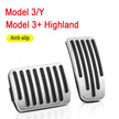 Tesla Model Y 2025 Upgrade Foot Pedal Pads