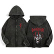 Berserk Wash Zip Up Hoodie