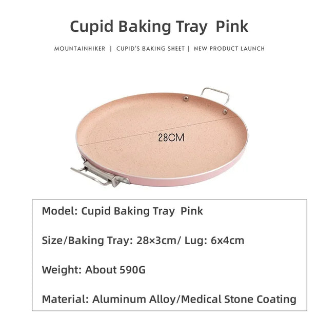 MOUNTAINHIKER Outdoor BBQ Grill Pan 28CM