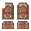 4Pcs/Set Bohemian Car Floor Mats Heavy Duty Rubber Back Car Floor Protector