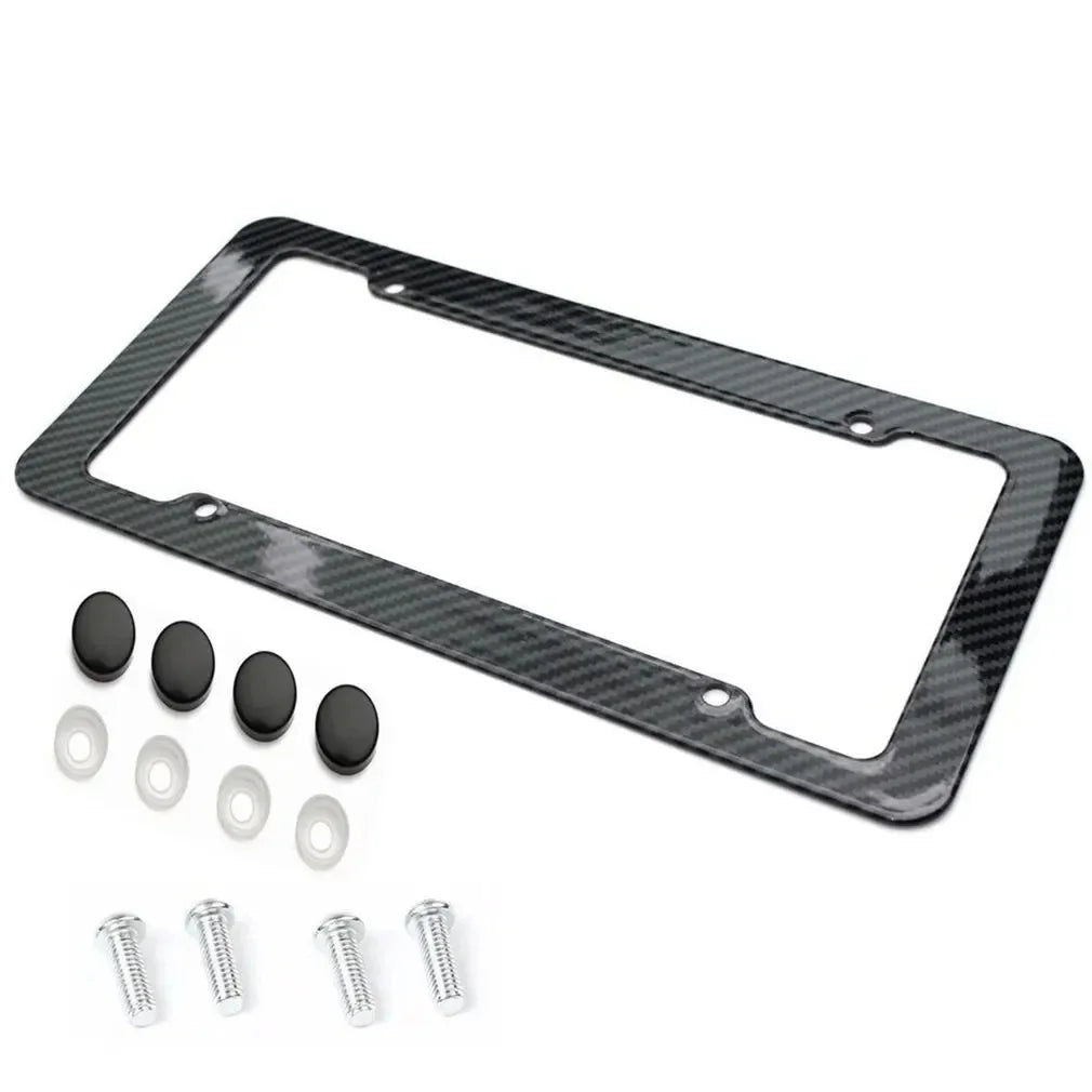 License Plate Frame Carbon pattern (Plastic)