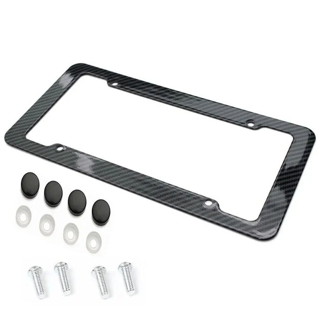 License Plate Frame Carbon pattern (Plastic)