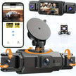 dashcam 4 channels wifi car dvr dashboard cameras