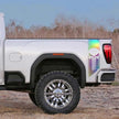 Ghost Pattern Stickers Universal Car Tail Decoration Decals Compatible with RAM GMC F-150 Hilux Frontier Isuzu Pickup trucks