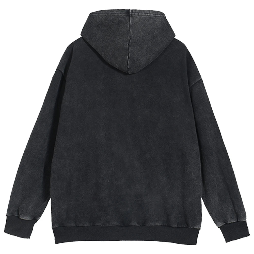 Berserk Wash Zip Up Hoodie