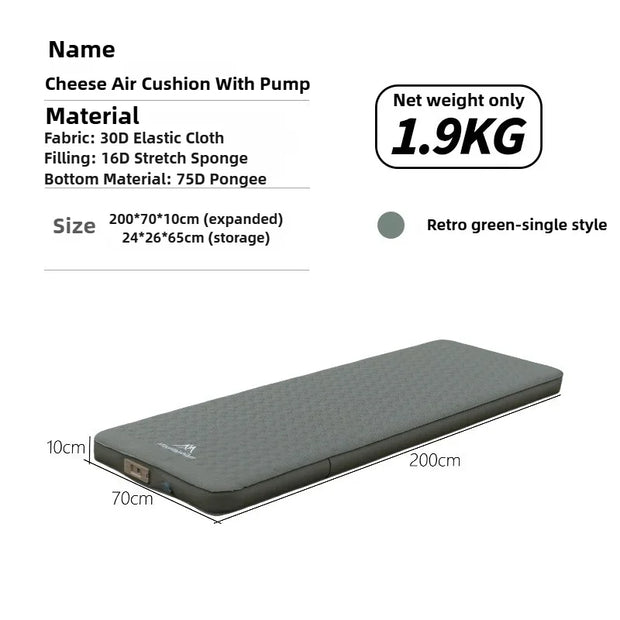 MOUNTAINHIKER Self-Inflating Camping Mattress – Single & Double