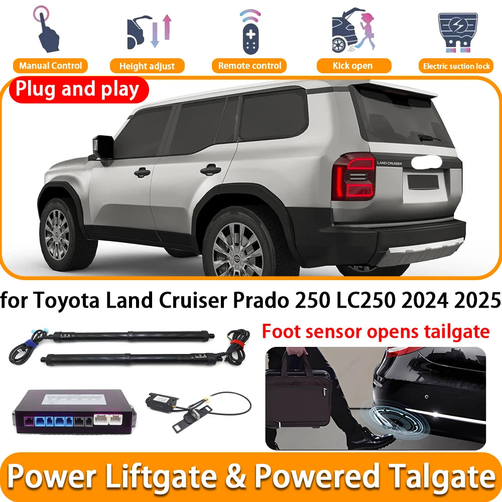 Toyota Land Cruiser Prado 250 (2024–2025) OEM Electric Powered Tailgate