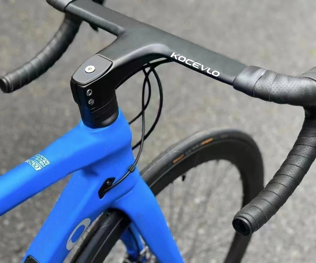 KOCEVLO X01 Full Carbon Fiber Road Bike Stem & Integrated Handlebar