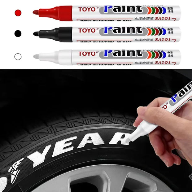 Waterproof Tire Paint Pen Marker for BMW - car exterior - Droppi UAE