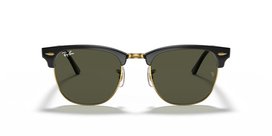 RAYBAN CLUBMASTER 0RB3016 BLACK ON ARISTA W0365 51