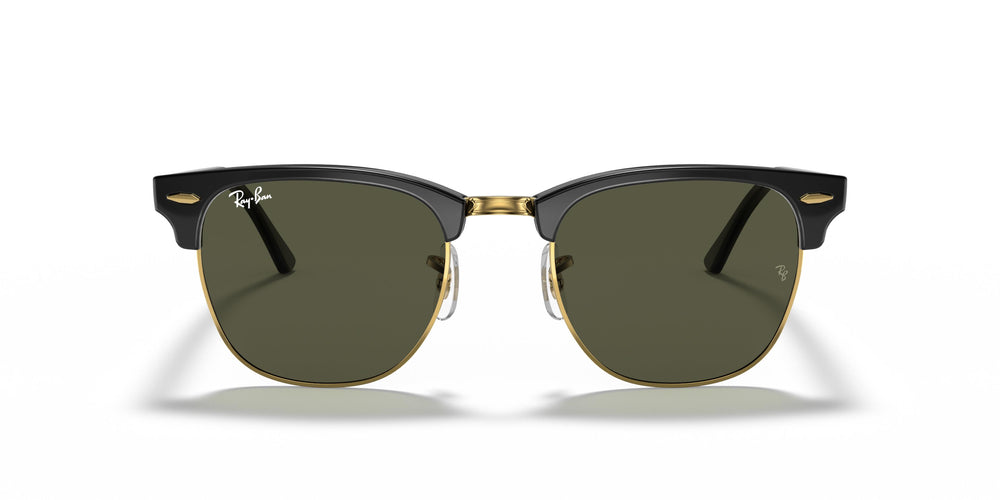 RAYBAN CLUBMASTER 0RB3016 BLACK ON ARISTA W0365 51