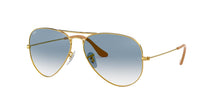 RAYBAN AVIATOR LARGE METAL 0RB3025 ARISTA 001/3F 58