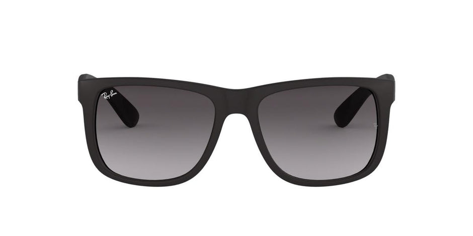 RAYBAN JUSTIN 0RB4165 RUBBER BLACK 601/8G 55