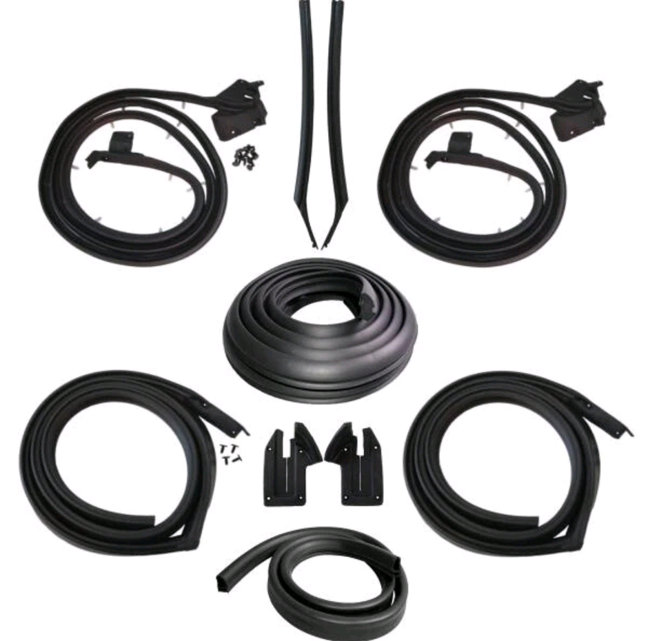 1968 Cadillac DeVille 2dr  Body Weatherstrip Seal Kit