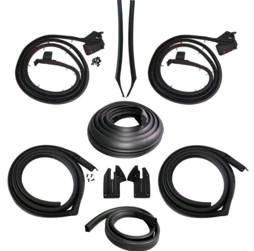 1968 Cadillac DeVille 2dr  Body Weatherstrip Seal Kit