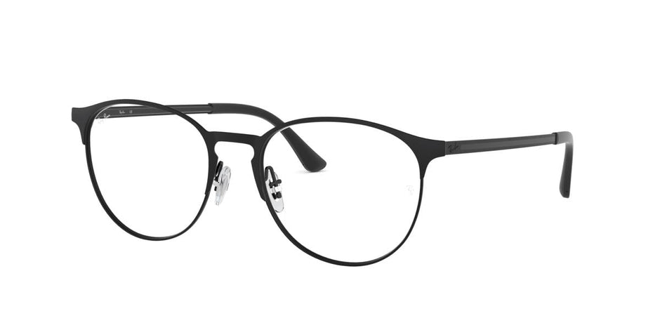 RAYBAN 0RX6375 BLACK ON MATTE BLACK 2944 53