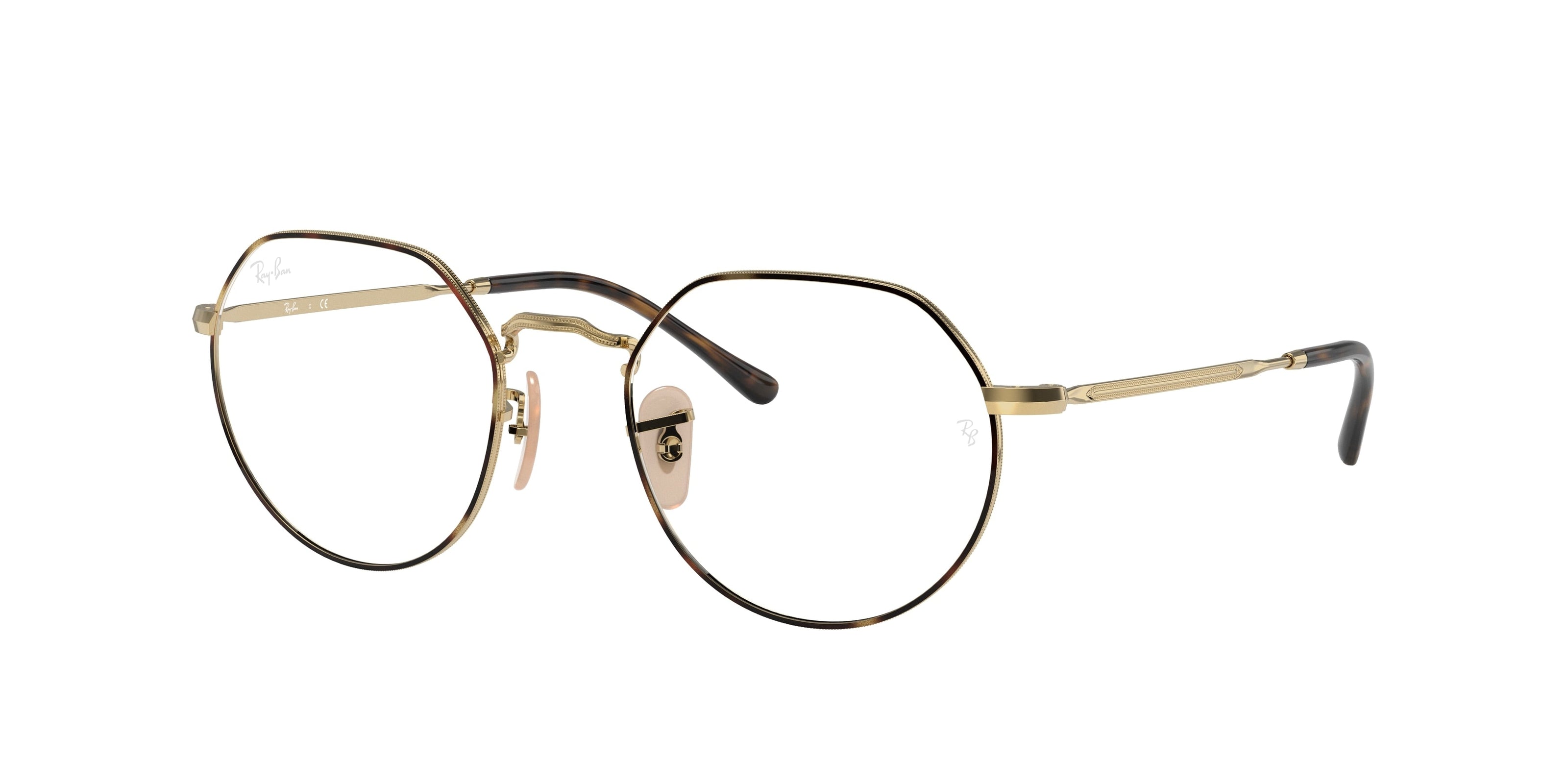 RAYBAN JACK 0RX6465 HAVANA ON ARISTA 2945 51
