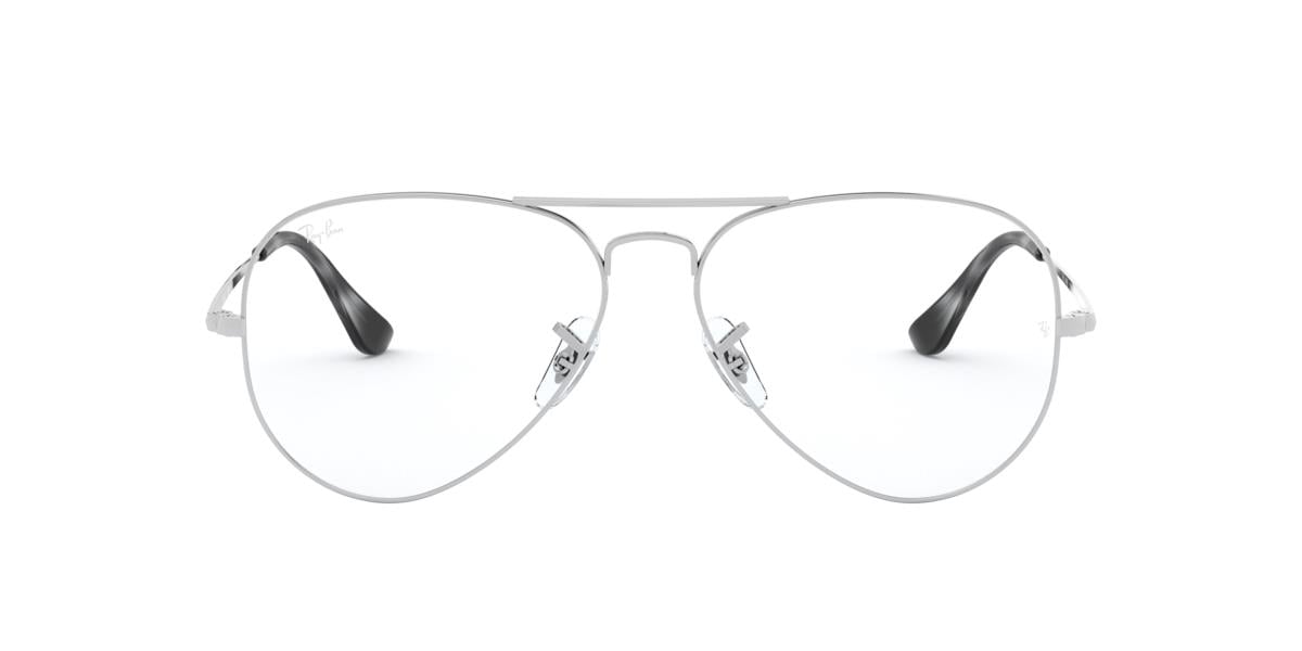 RAYBAN AVIATOR 0RX6489 SILVER 2501 58