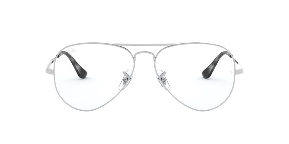 RAYBAN AVIATOR 0RX6489 SILVER 2501 58