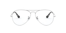 RAYBAN AVIATOR 0RX6489 SILVER 2501 58