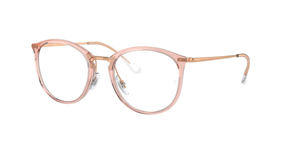 RAYBAN 0RX7140 TRANSPARENT PINK 8335 51